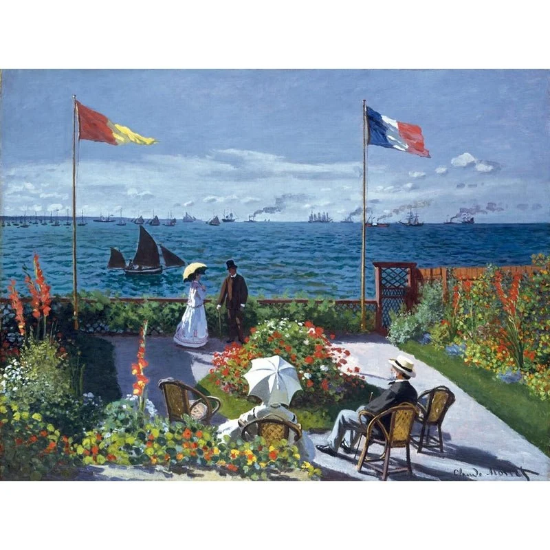 Puzzle MW - 650 p - Terrasse à Saint-Adresse - Monet