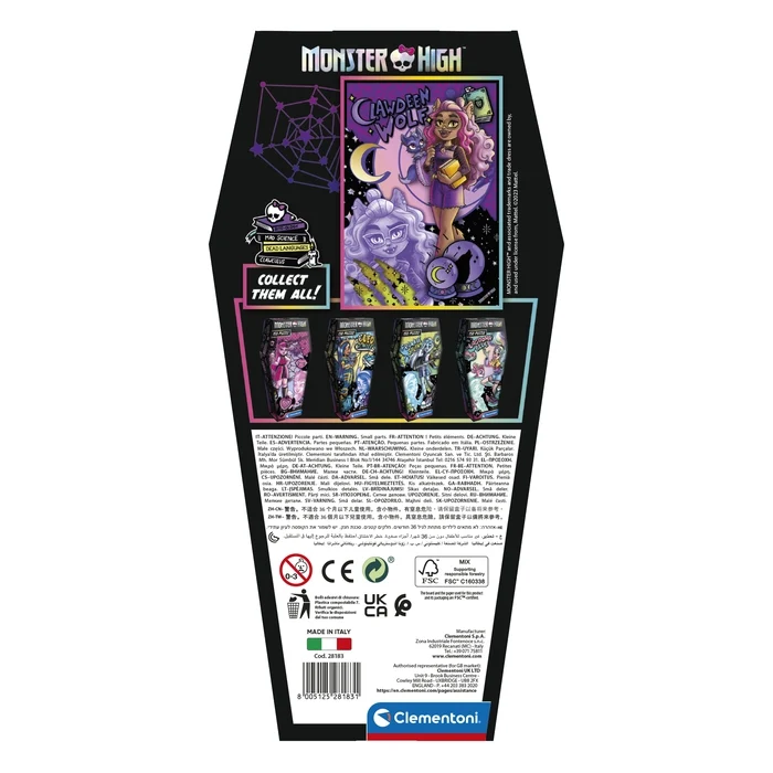 Monster High Clawdeen Wolf - 150 pièces