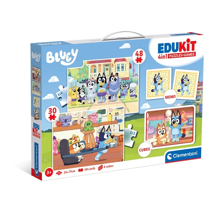 Edukit 4 en 1 - Bluey