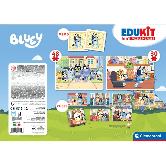 Edukit 4 en 1 - Bluey