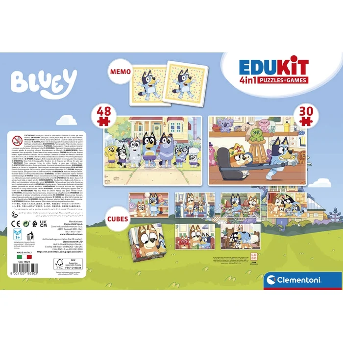 Edukit 4 en 1 - Bluey