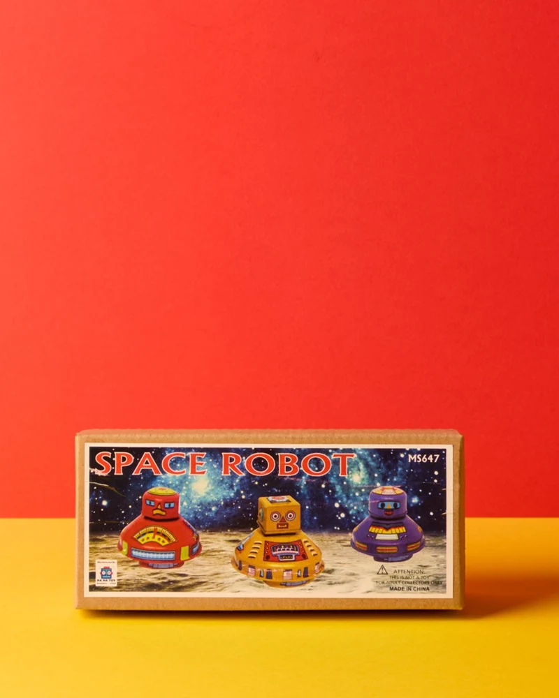Die Blechfabrik - Set De 3 Robots Space