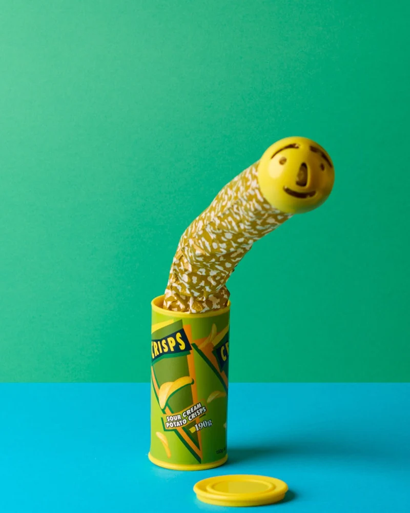 Funnyman - Jeu Boite De Chips Sauteuses