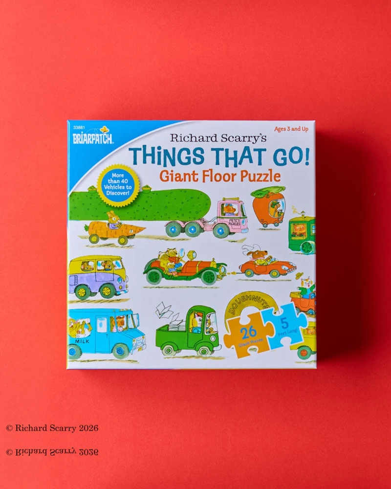 Richard Scarry - Puzzle Things That Go