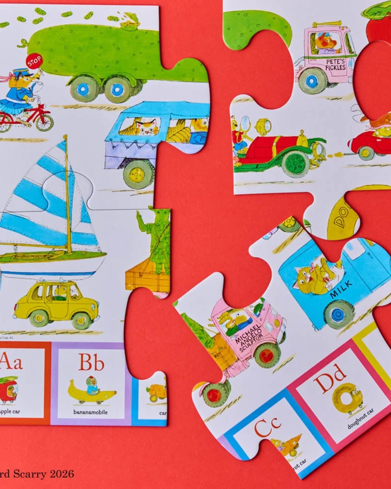 Richard Scarry - Puzzle Things That Go