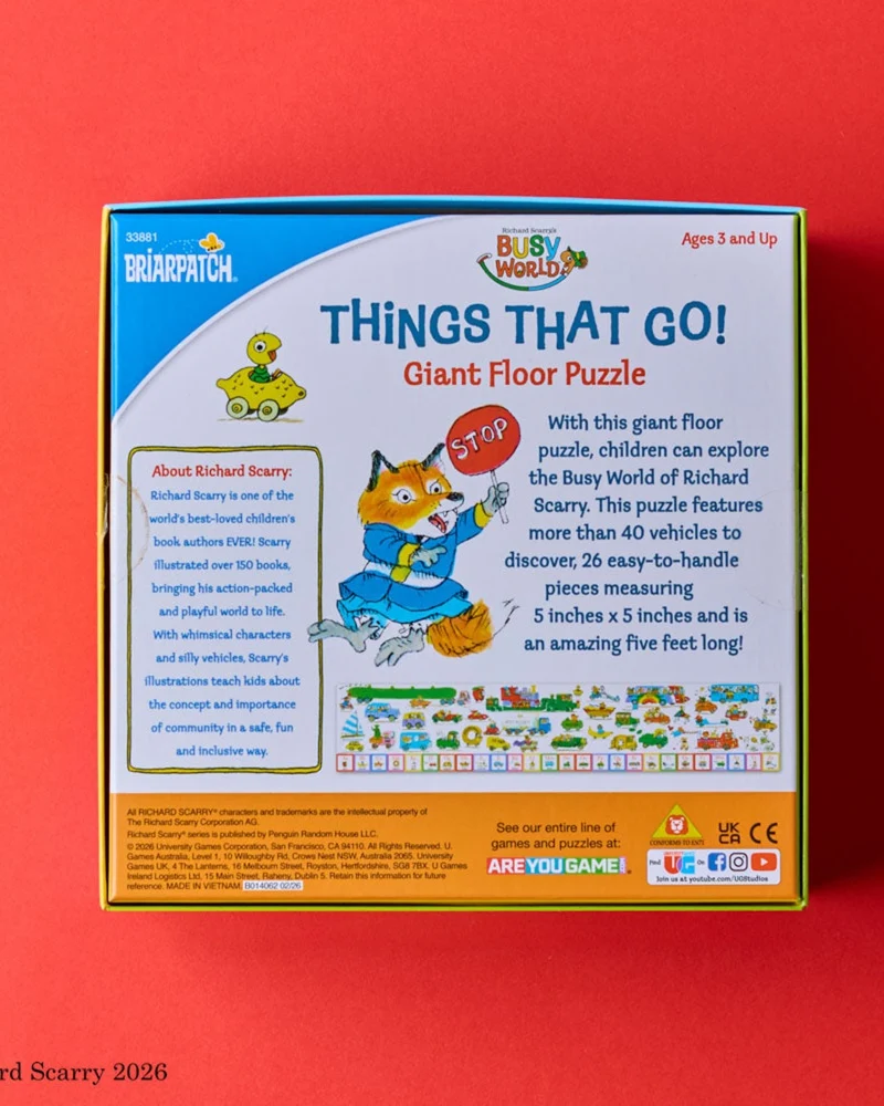 Richard Scarry - Puzzle Things That Go