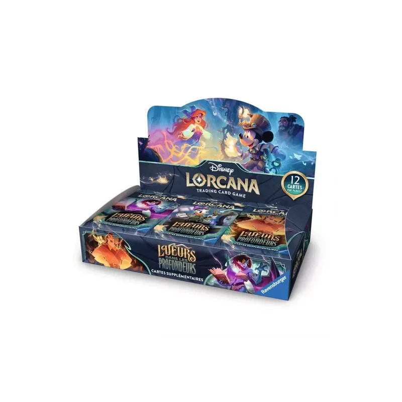Lorcana - Set 10 Lueurs dans les profondeurs - Display de 24 boosters