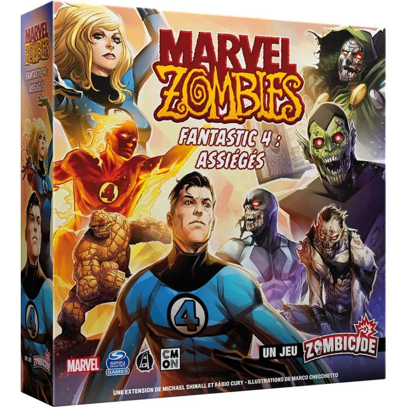 Marvel Zombies - Un Jeu Zombicide: Fantastic 4: Assieges (FR)