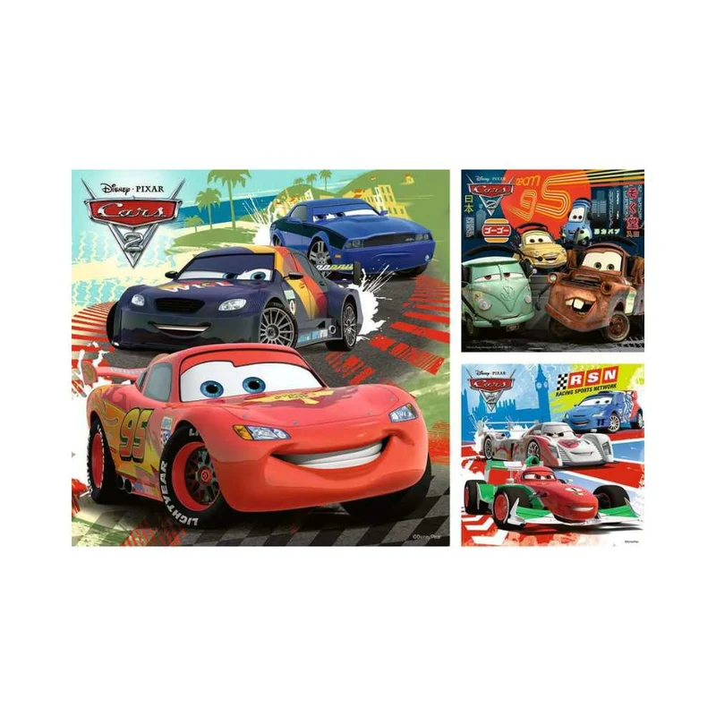 Cars: Course autour du monde | Cars: Worldwide Racing Fun (3x49 pcs)