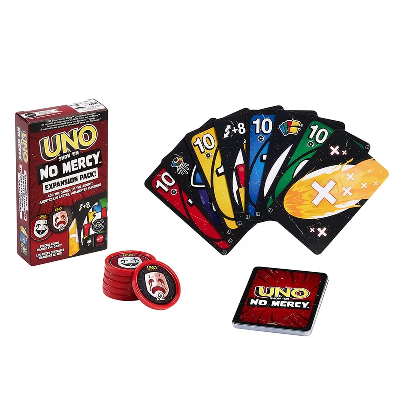 Jeu Uno - Sans pitié (No Mercy) Extension (ML)