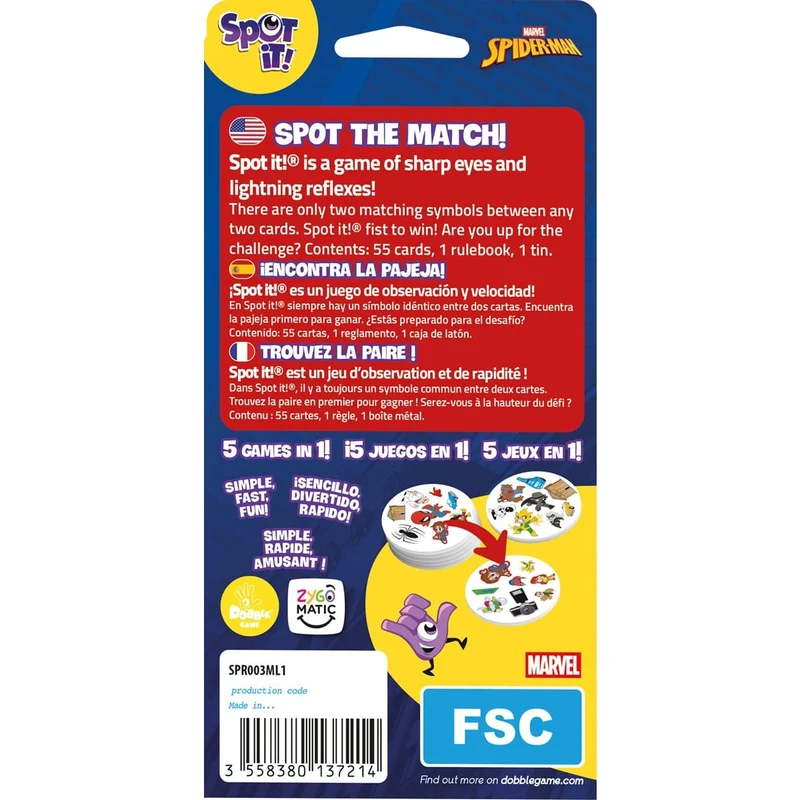 Spot It! - Spiderman (ML)