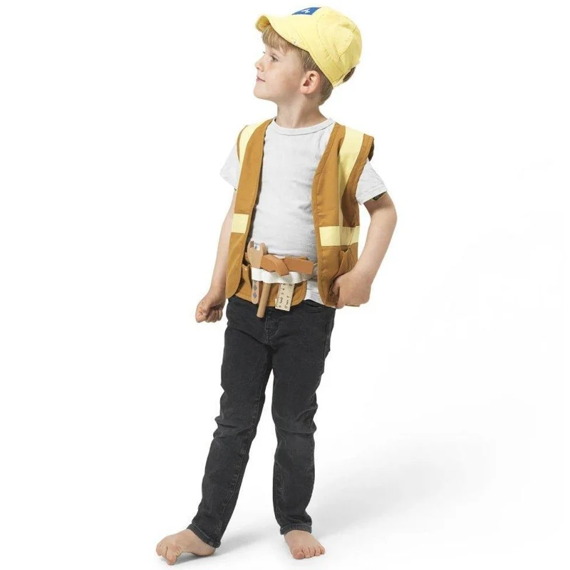 Déguisement Bâtisseur - Jaune