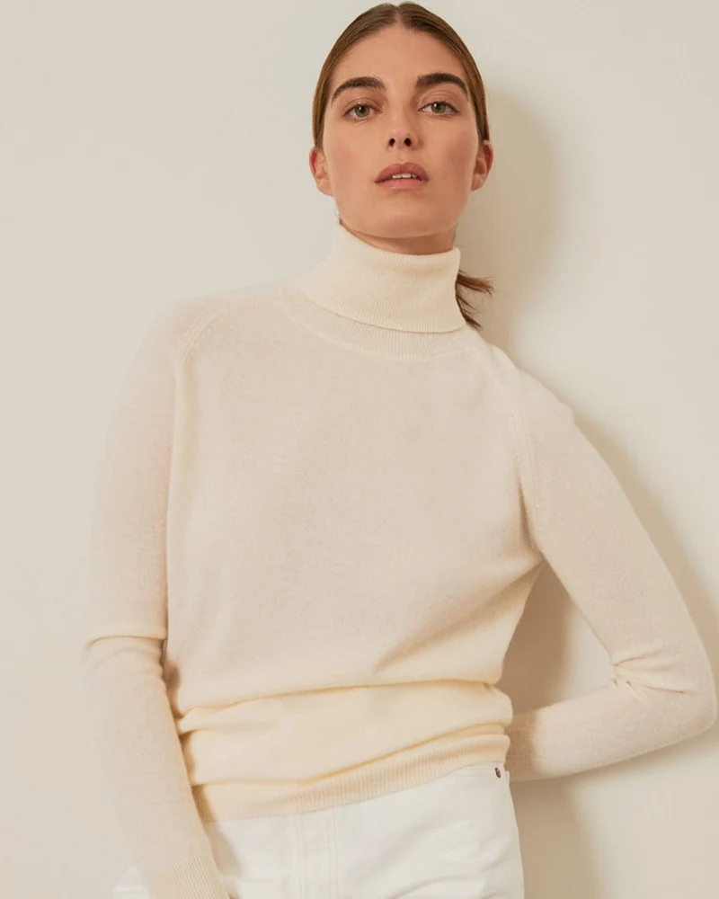 Merci - Pull En Cachemire Alix - Écru