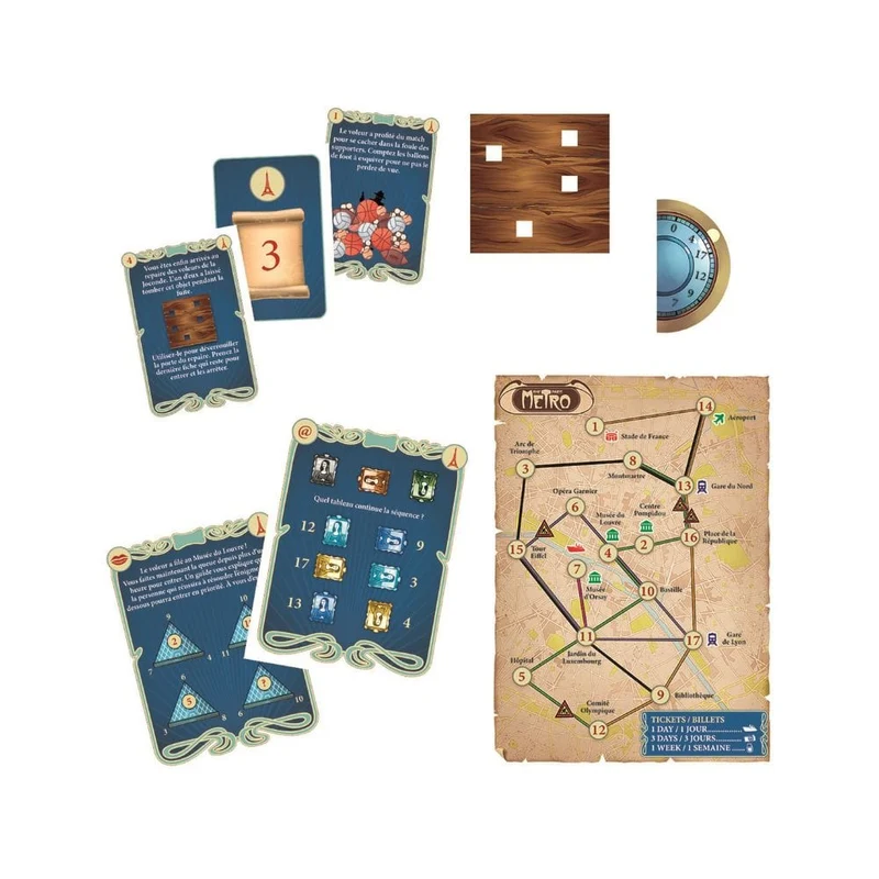 Escape game: Enquête à Paris (FR)