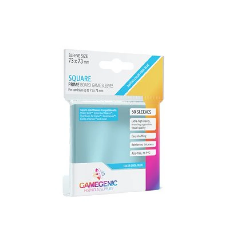 Gamegenic Game Sleeves Prime Square - 73 x 73 mm (50)