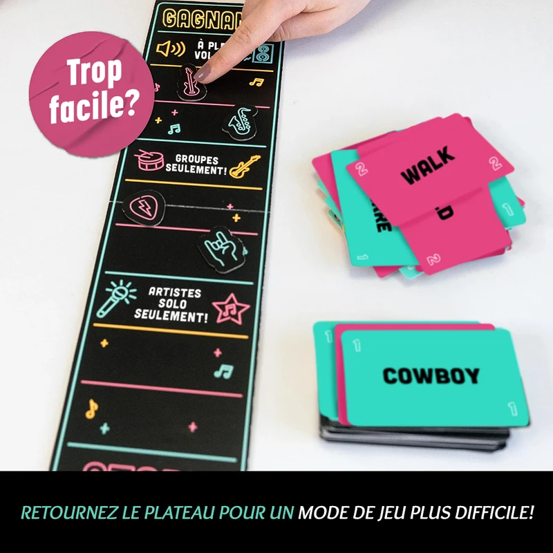 Jeu Grab the Mic - Édition Québec