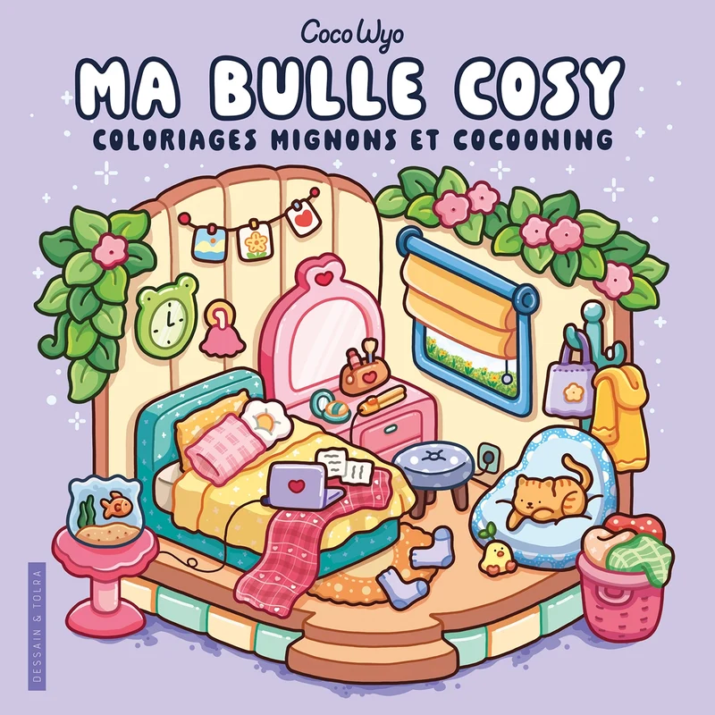 Ma bulle cosy Coloriages mignons et cocooning