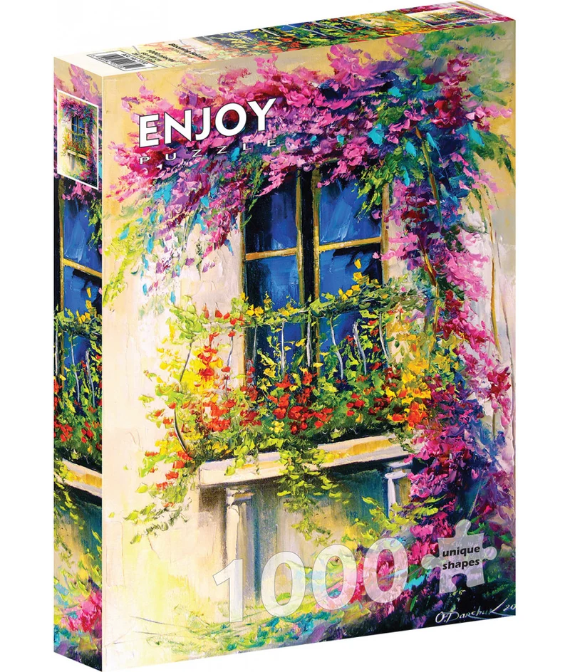 Puzzle 1000 p. - Blooming Balcony