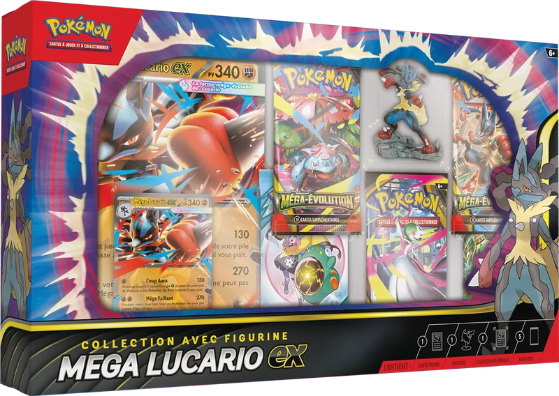 Pokémon - Coffret Premium Figurine Lucario