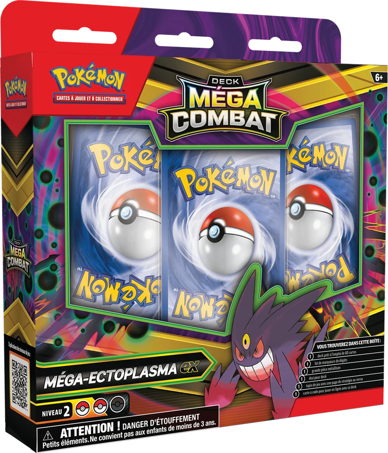 Pokémon - Deck Méga Combat - Méga Ectoplasma