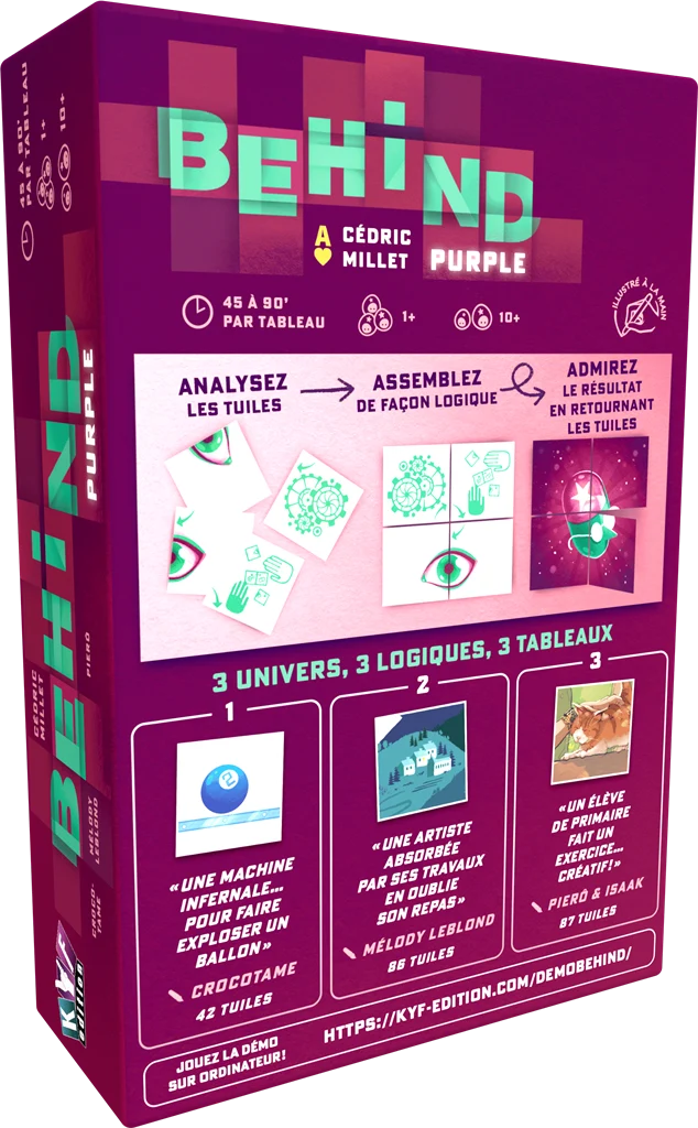 Behind - Purple