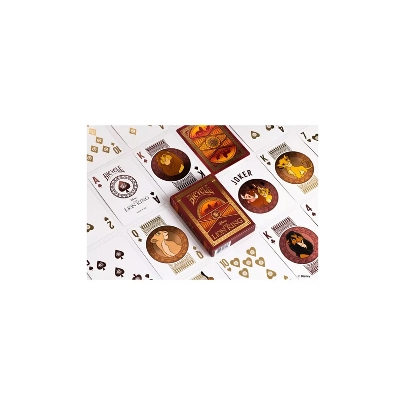 Bicycle - Disney Le Roi Lion - 54 Cartes