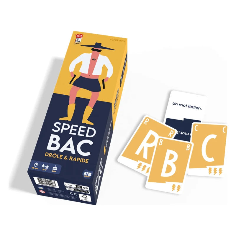 Speed Bac - Edition Jaune - Tout public