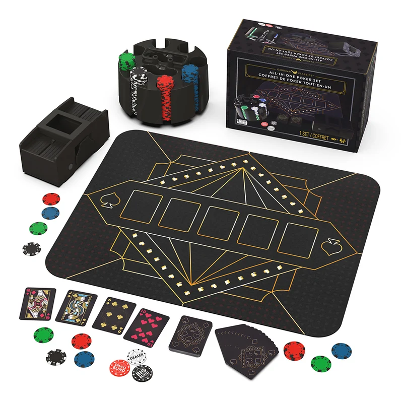 Coffret de Poker tout-en-un