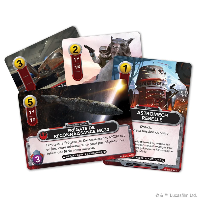 SW Deckbuilding - Renforts Rebelle & Empire (FR)