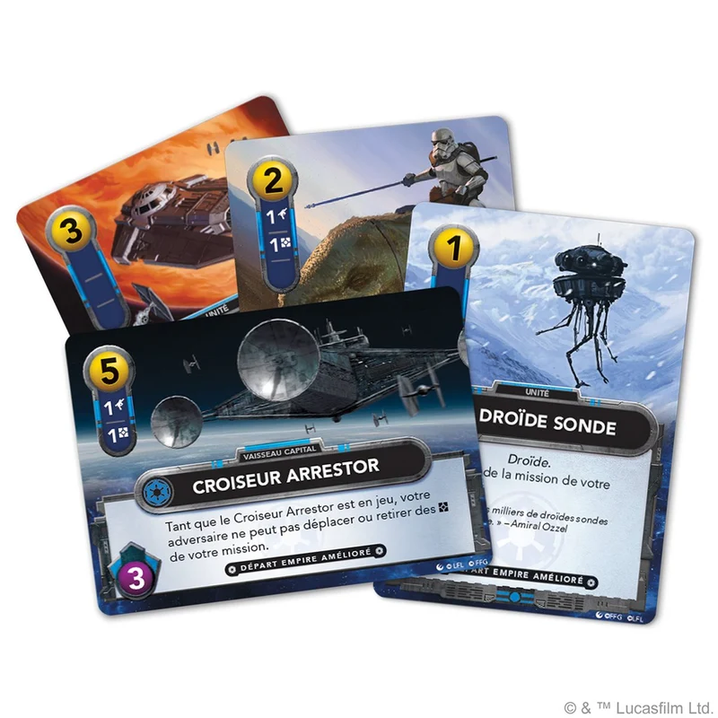 SW Deckbuilding - Renforts Rebelle & Empire (FR)