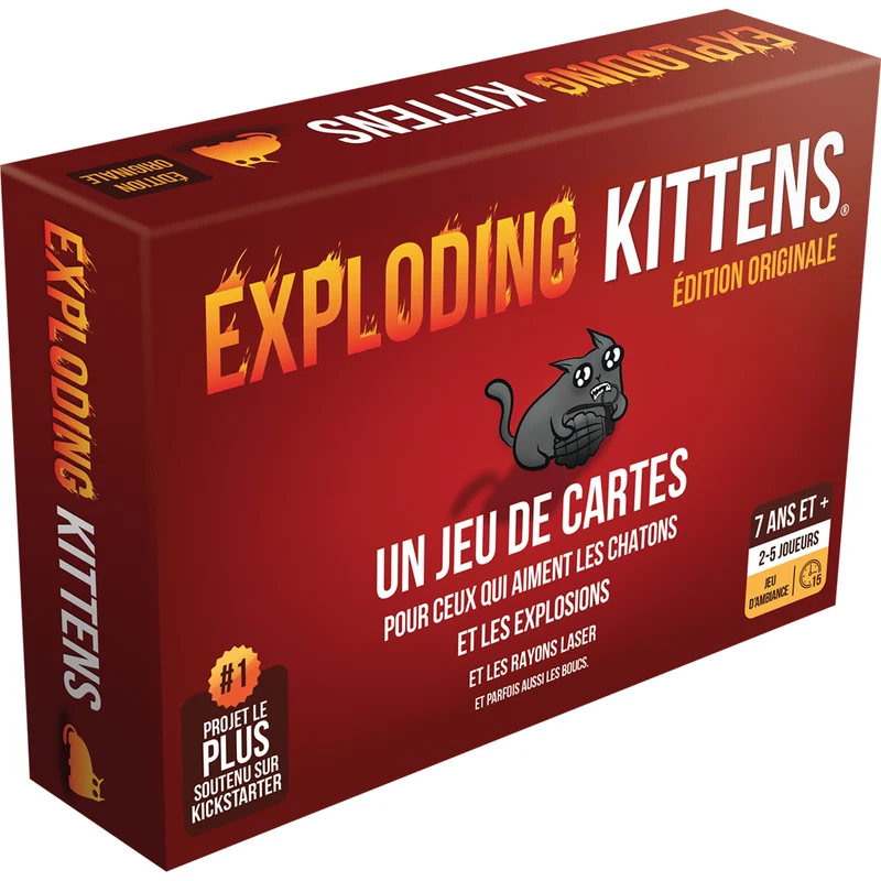 Exploding Kittens : le Jeu de Base