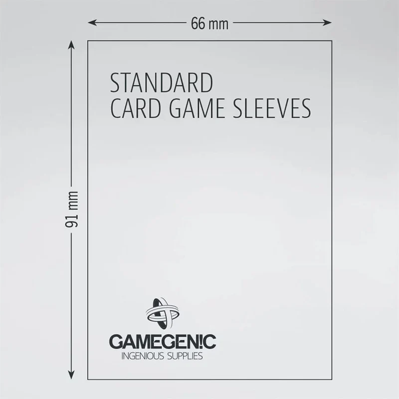 Sleeves: Gamegenic: Prime Standard Card Game (50)