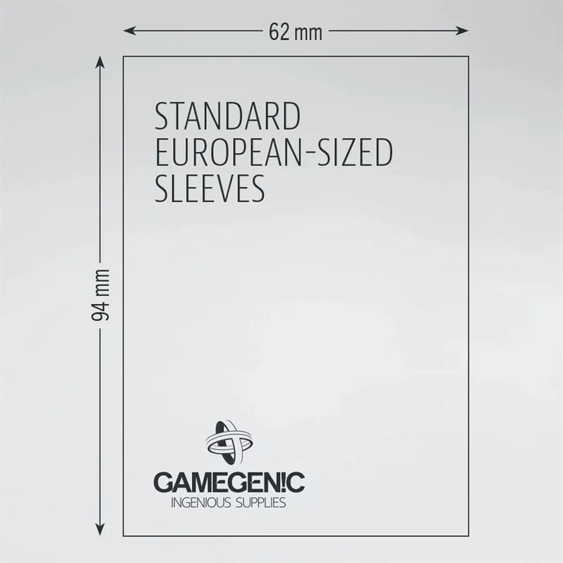 Sleeves: Gamegenic: Prime Standard European-Sized (50)