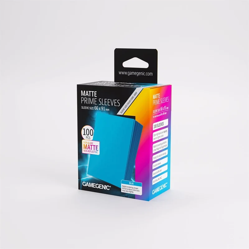 Sleeves: Gamegenic: Matte Prime Sleeves: Blue (100)