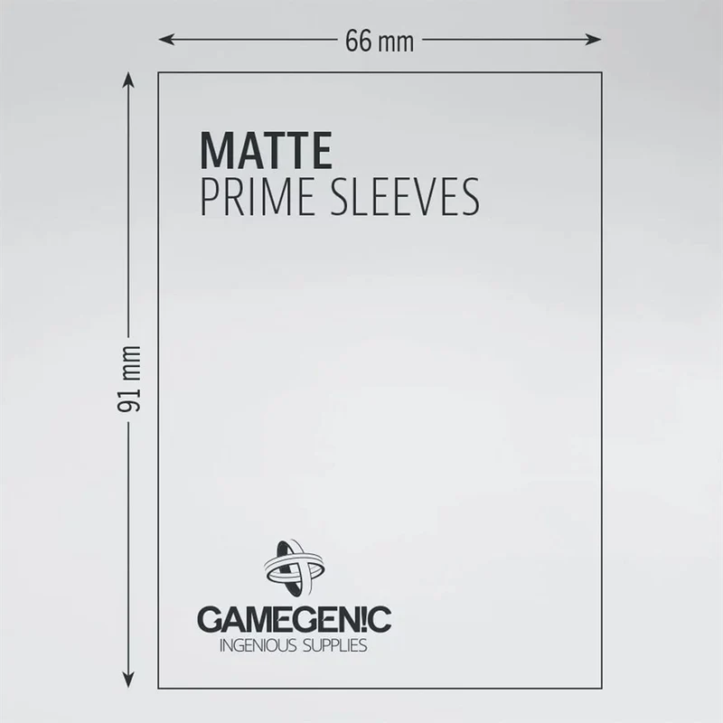 Sleeves: Gamegenic: Matte Prime Sleeves: Yellow (100)