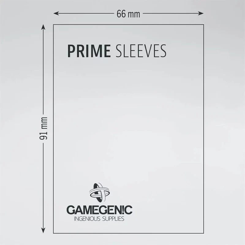 Sleeves: Gamegenic: Prime Sleeves: White (100)