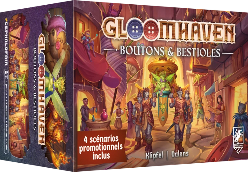 Gloomheaven - Boutons & Bestioles