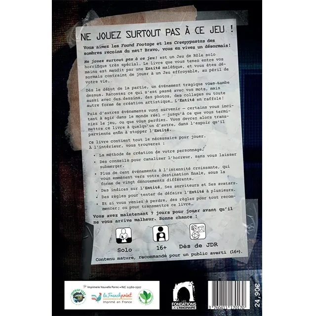 Ne jouez surtout pas à ce jeu !