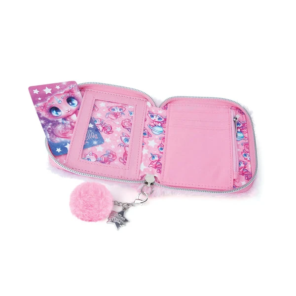 Portefeuille peluche - assorti