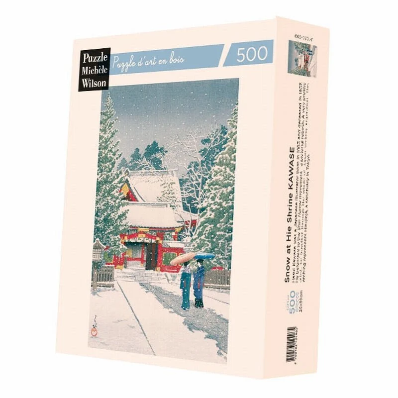Puzzle MW - 500 p - Neige à Hie-jinja - Kawase