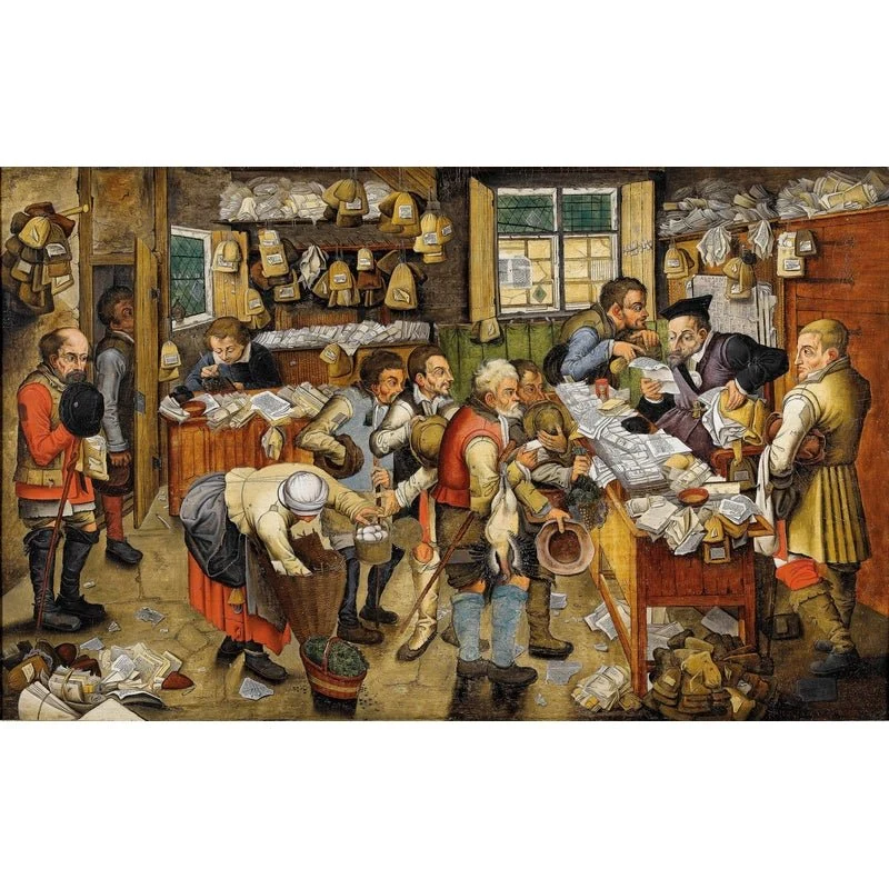 Puzzle MW - 650 p - L’Avocat de village - Brueghel