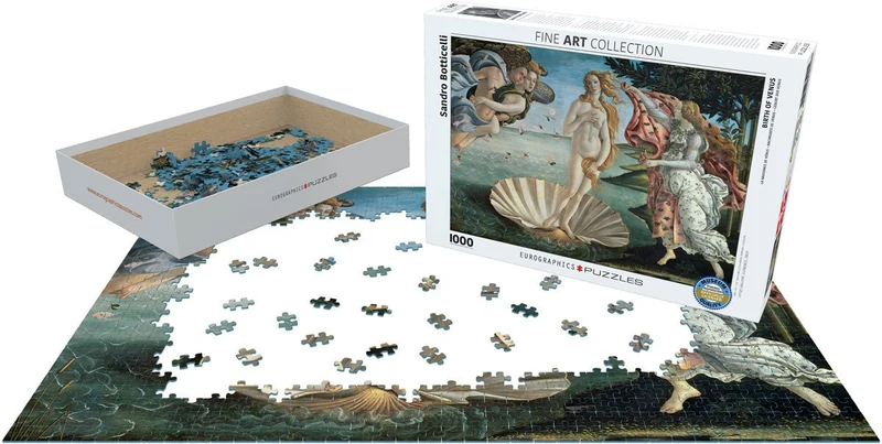 Puzzle Eurographics - 1000 p - La naissance de Vénus - Sandro Botticelli