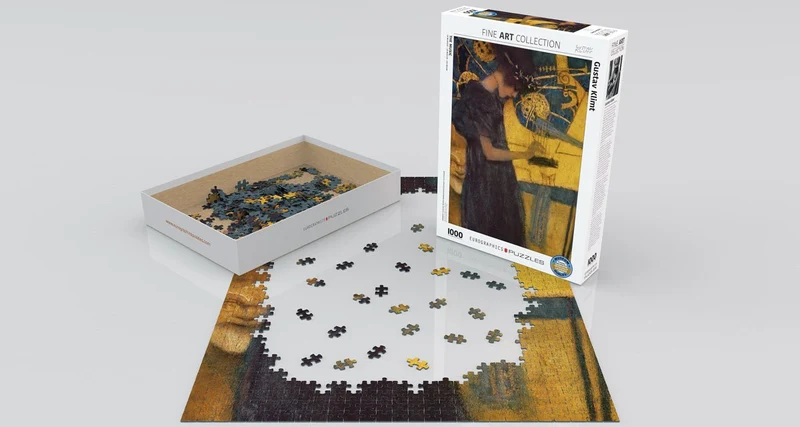 Puzzle Eurographics - 1000 p - La Musique - Gustav Klimt
