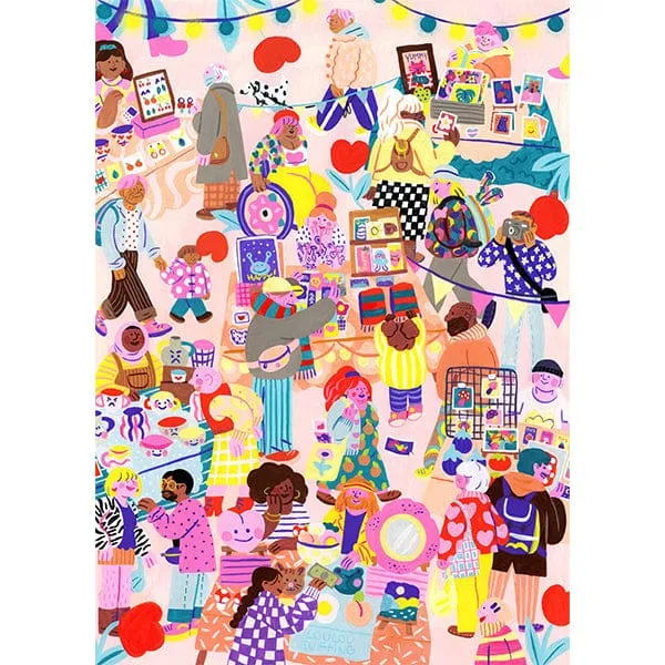 Marché éphémère, Marie Boiseau (1000pcs)