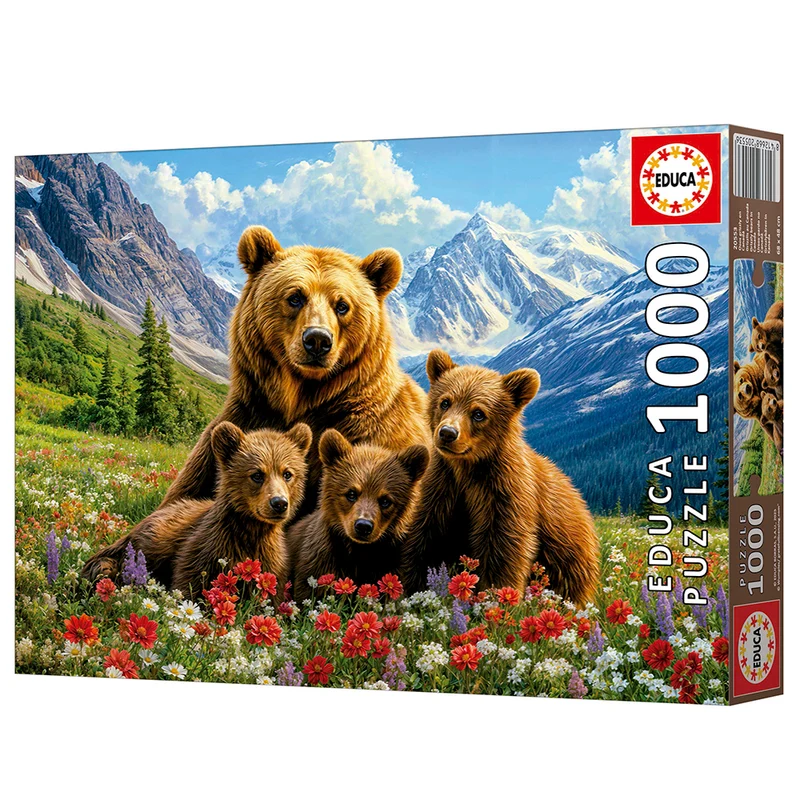Grizzlis au Canada, 1000 pièces