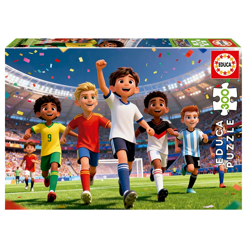Monde du soccer, 300 pièces