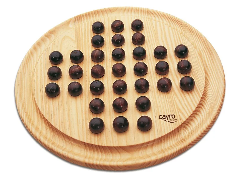 Solitaire Bois / Billes bois - 30 cm