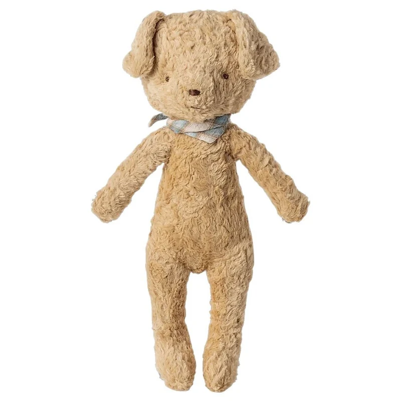Peluche Chien Vintage - Sable Doux
