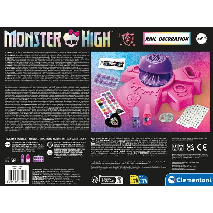 Passion Nails - Monster High