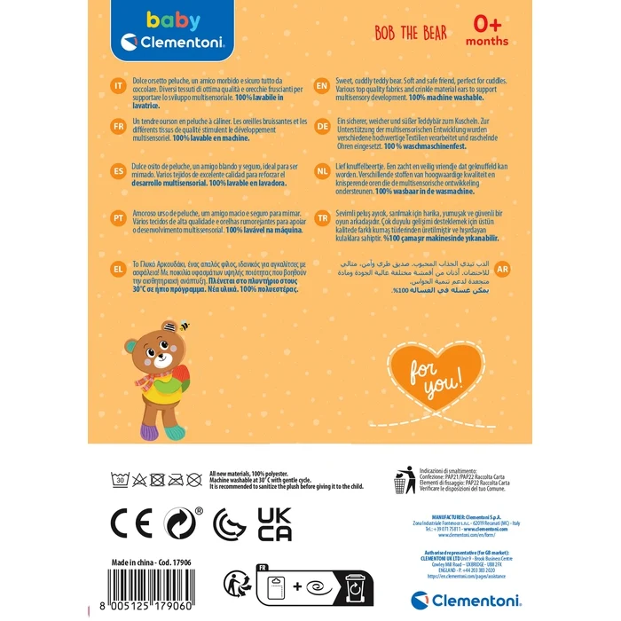 Peluche Ours - Bob the Bear